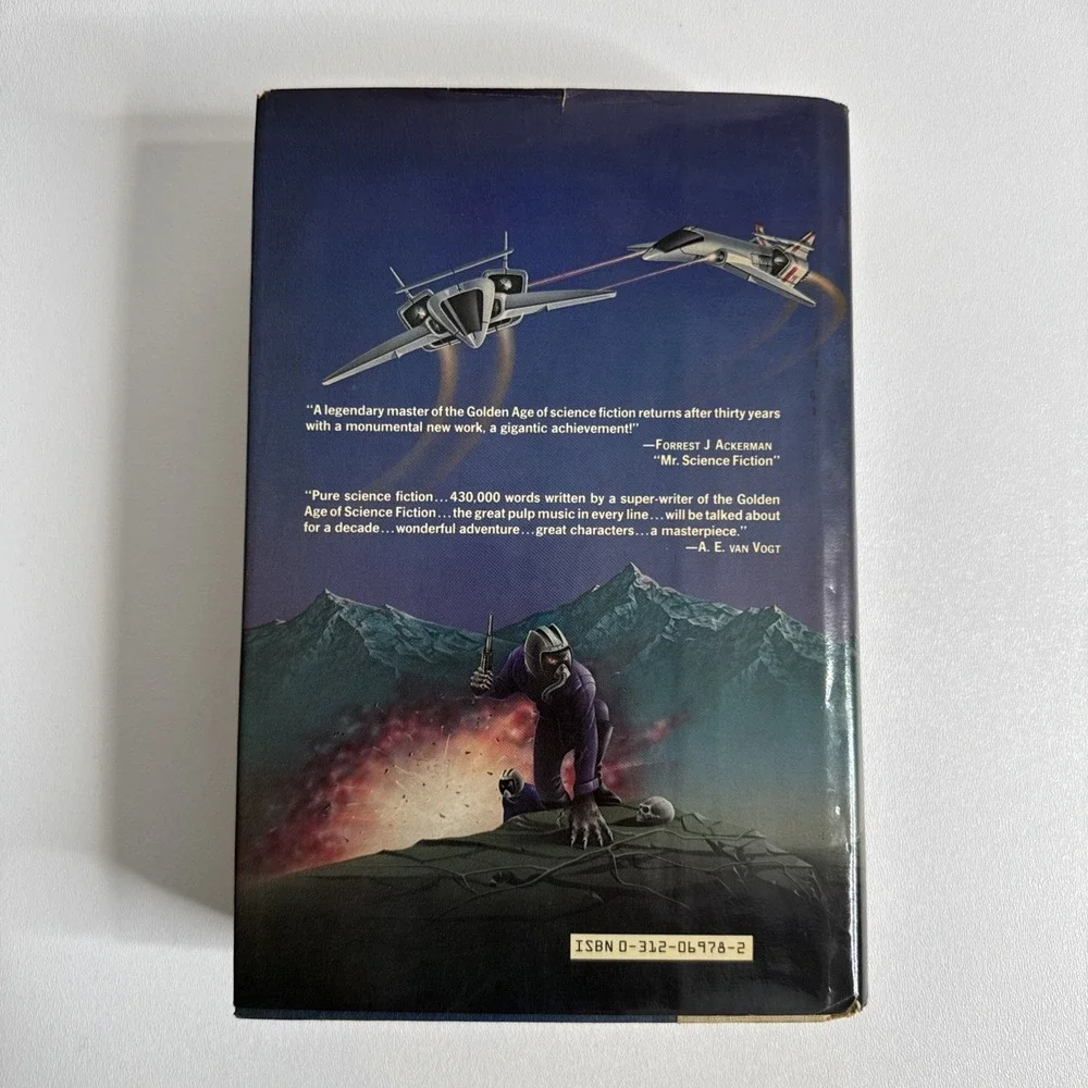 L. Ron Hubbard BATTLEFIELD‎ EARTH Hardcover 1982 Vintage Sci-Fi Fiction